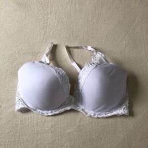 Natori feathers white lace bra